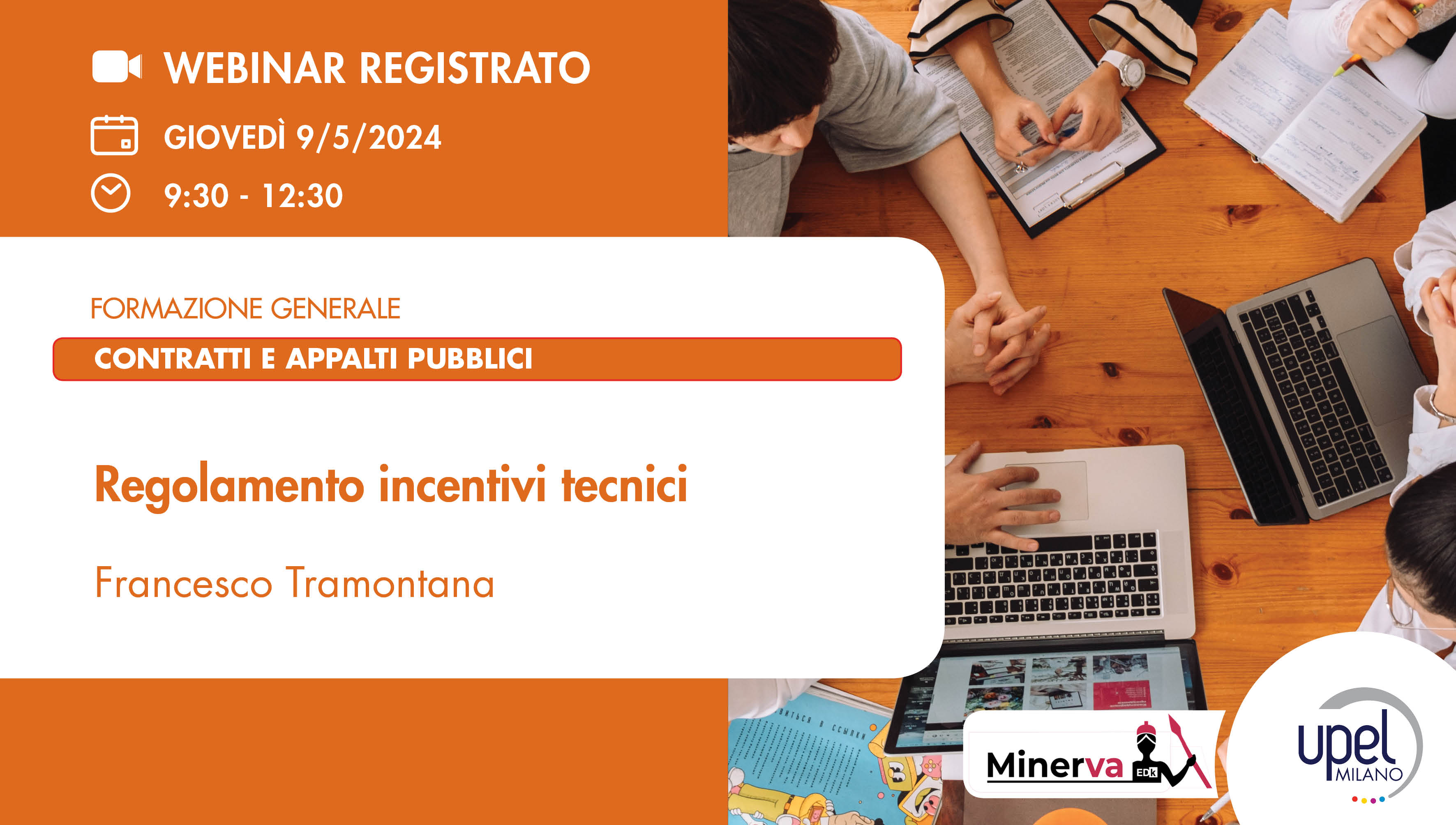 VIDEO -  Regolamento incentivi tecnici