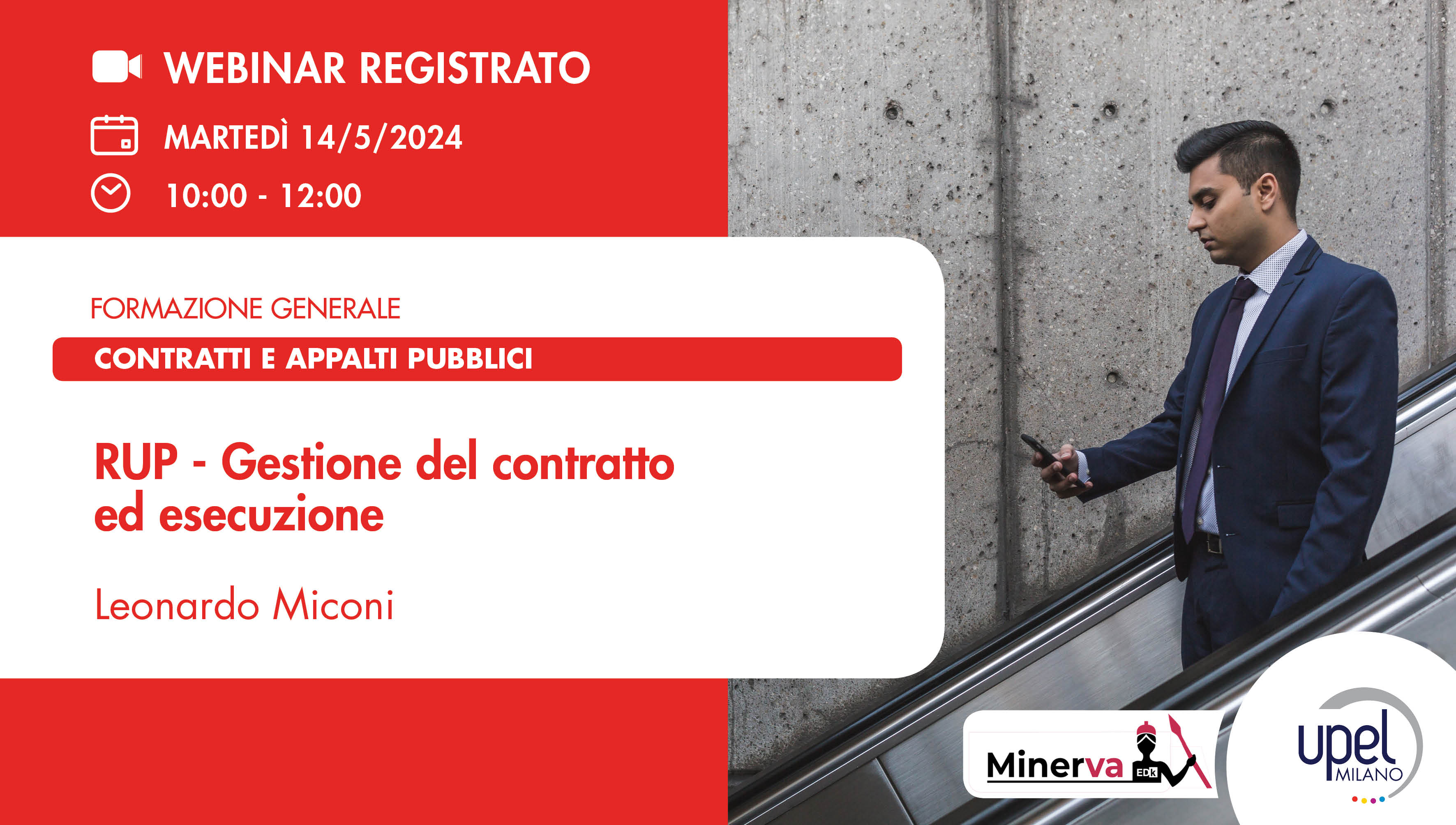 VIDEO - RUP - Gestione del contratto ed esecuzione