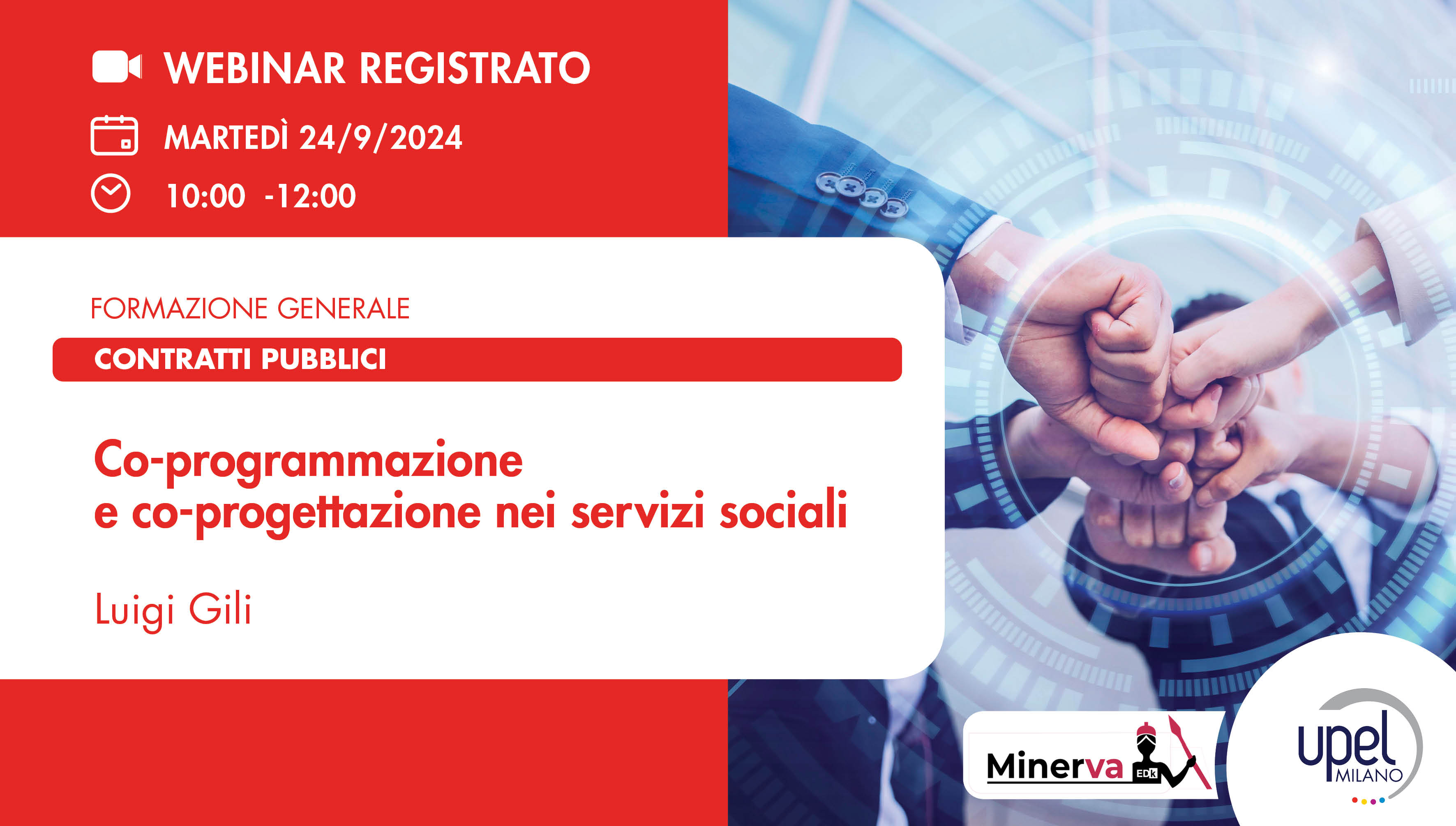 VIDEO - Co-programmazione e co-progettazione nei servizi sociali