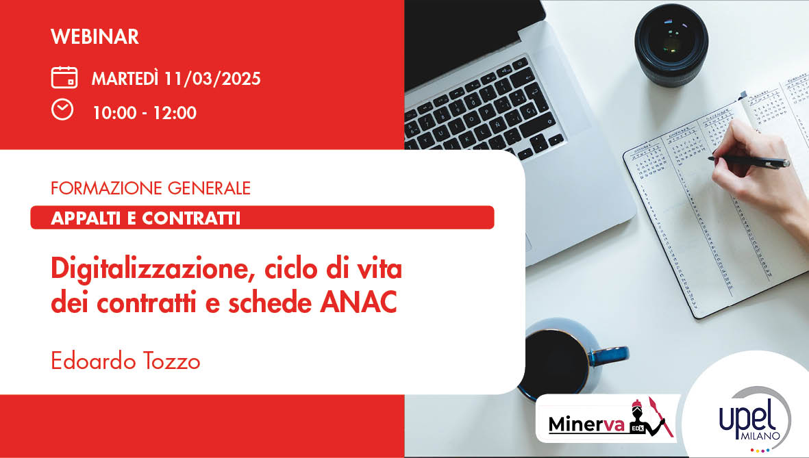 Digitalizzazione, ciclo di vita dei contratti e schede ANAC