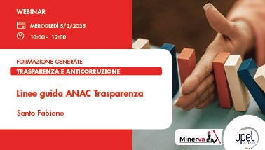 Linee guida ANAC Trasparenza