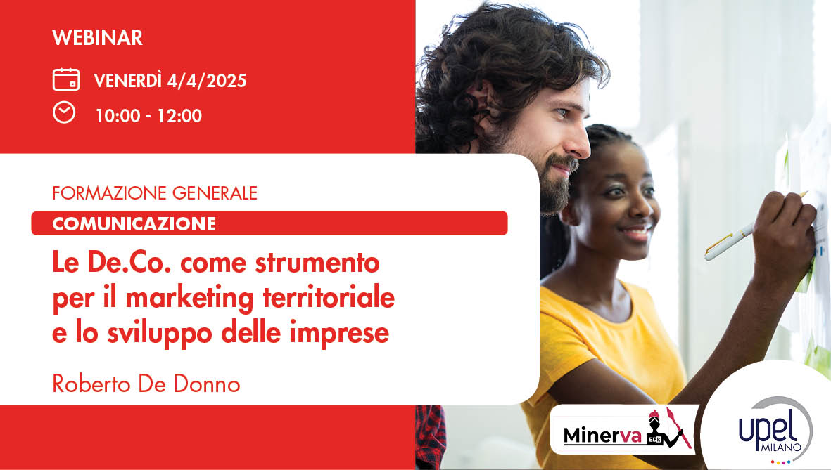Le De.Co. come strumento per il marketing territoriale e lo sviluppo delle imprese