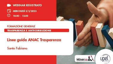 VIDEO - Linee guida ANAC Trasparenza
