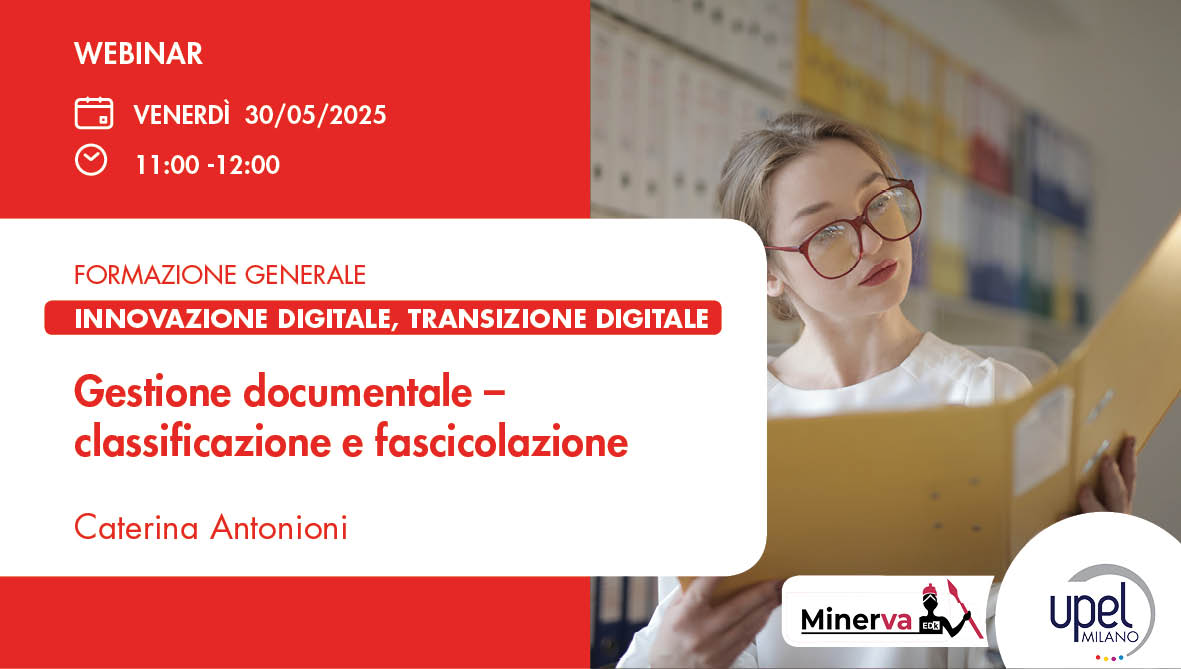 Gestione documentale – classificazione e fascicolazione