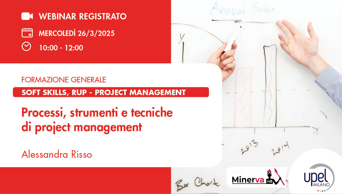 VIDEO - Processi, strumenti e tecniche di project management