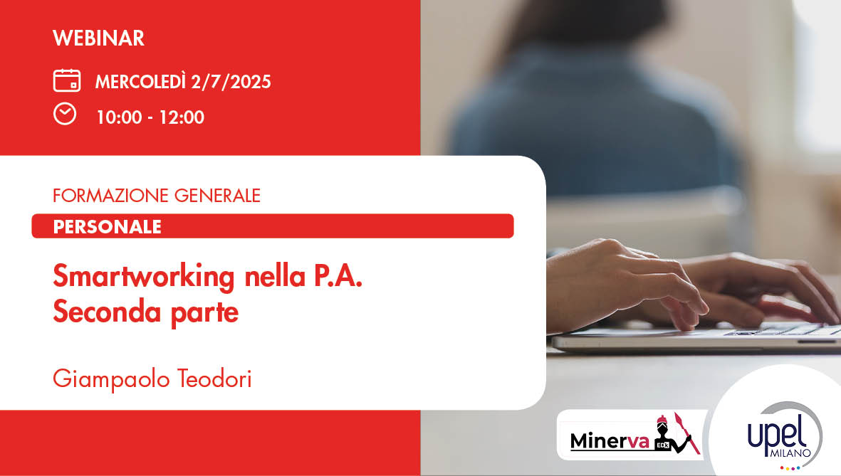 Smartworking nella P.A. Parte II