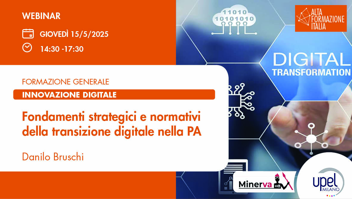 Fondamenti strategici e normativi della transizione digitale nella PA