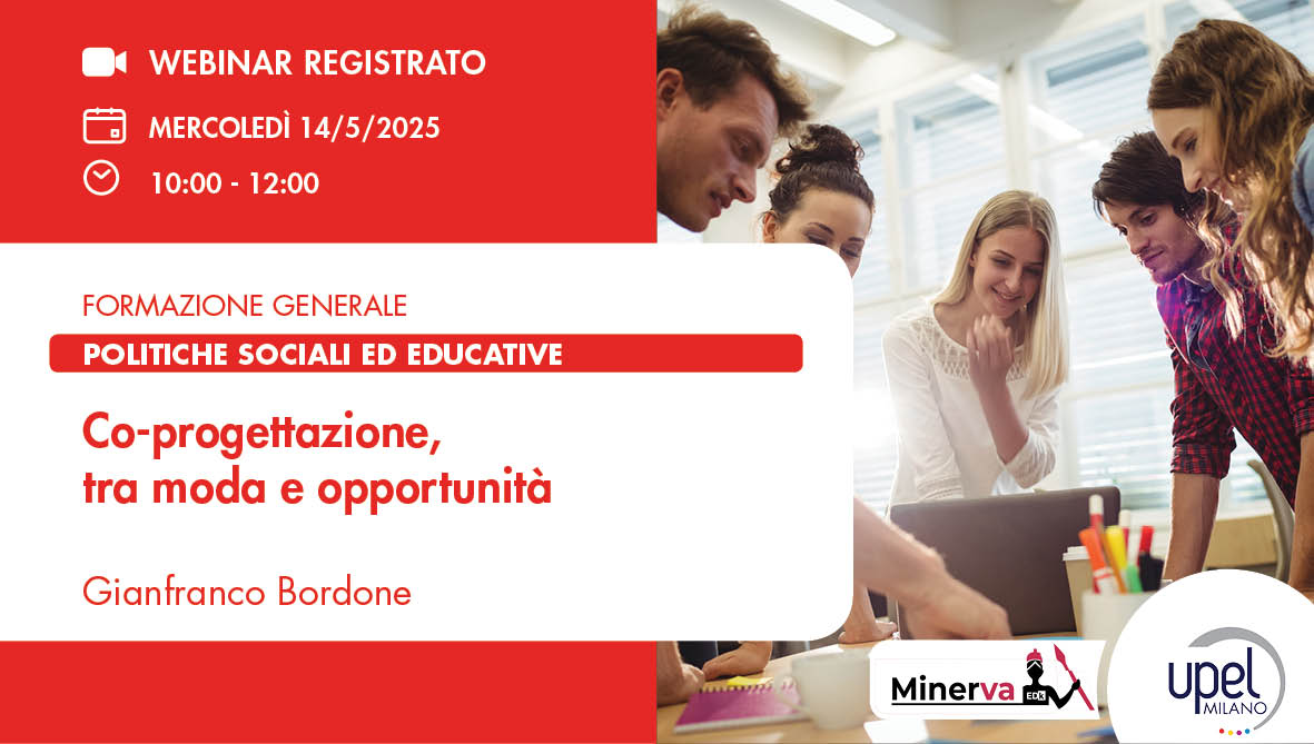 VIDEO - Co-progettazione, tra moda e opportunità