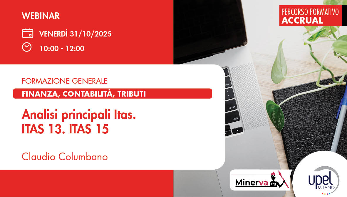 Analisi principali Itas • ITAS 13 • ITAS 15