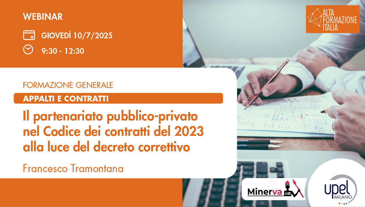 Il partenariato pubblico-privato nel Codice dei contratti del 2023 alla luce del decreto correttivo