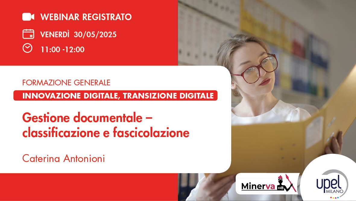 VIDEO Gestione documentale – classificazione e fascicolazione