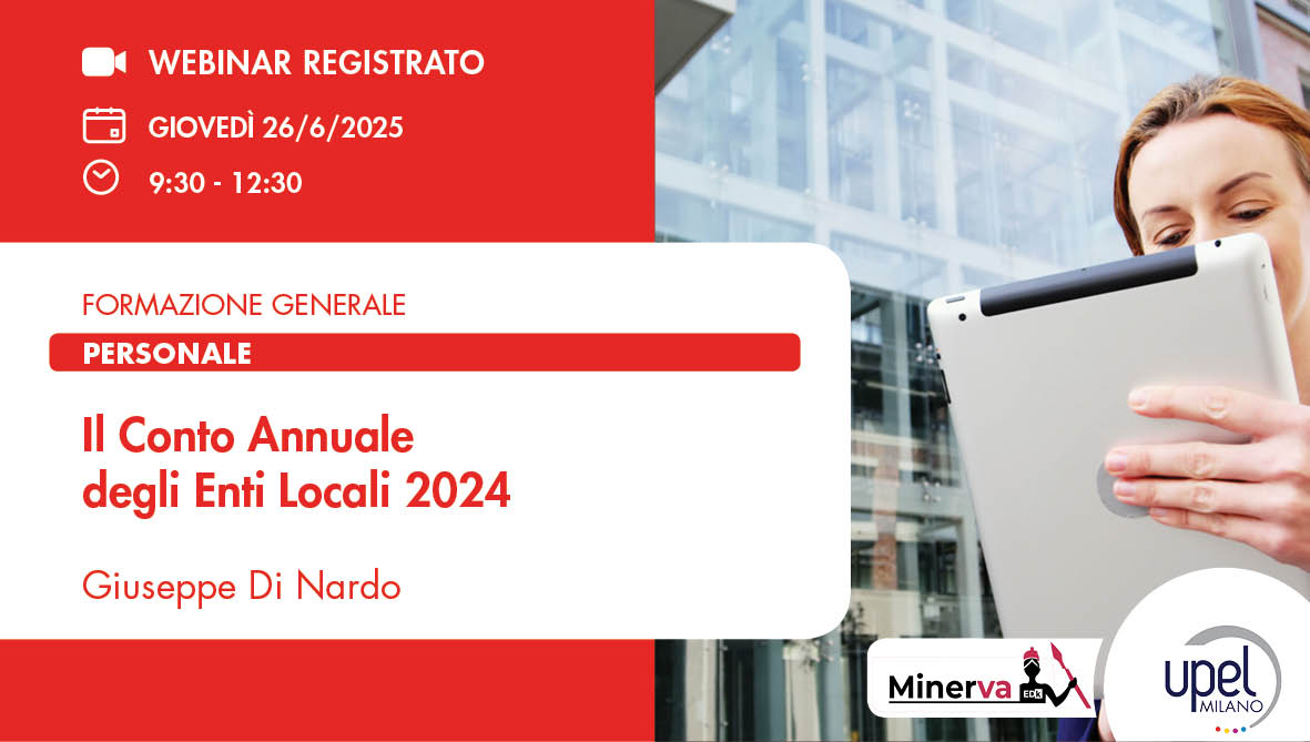 VIDEO - Il Conto Annuale degli Enti Locali 2024