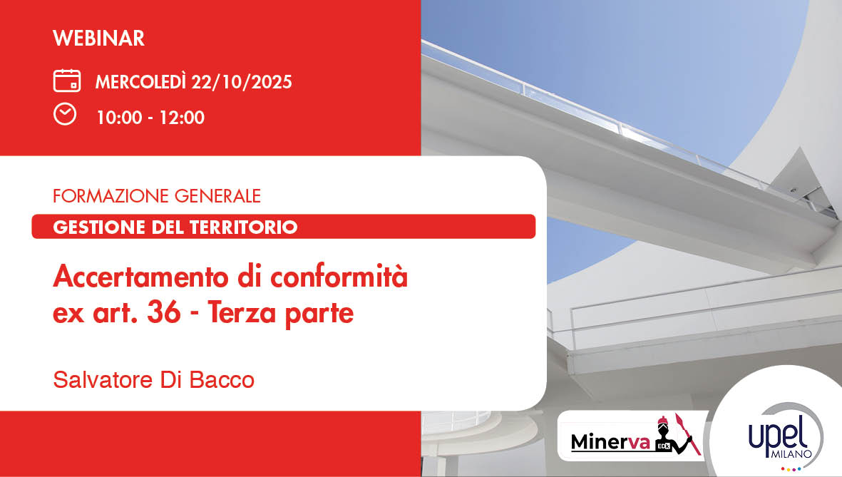 Accertamento di conformità Art. 36 bis T.U. Edilizia Dpr 380/2001 - Terza Parte