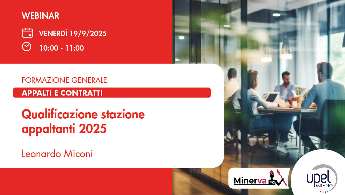 Qualificazione stazione appaltanti 2025
