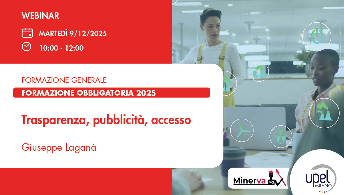 Trasparenza, pubblicità, accesso