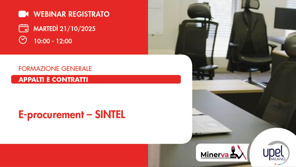 VIDEO - E-procurement – SINTEL