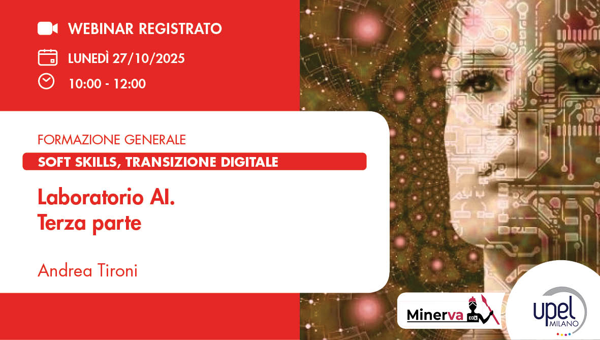 VIDEO - Laboratorio Intelligenza Artificiale III