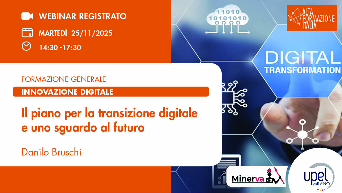 VIDEO - Il piano per la transizione digitale e uno sguardo al futuro