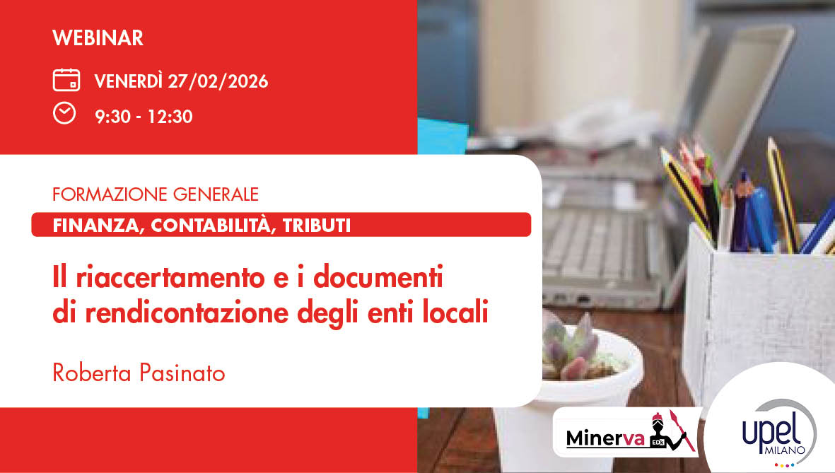 Il riaccertamento e i documenti di rendicontazione degli enti locali