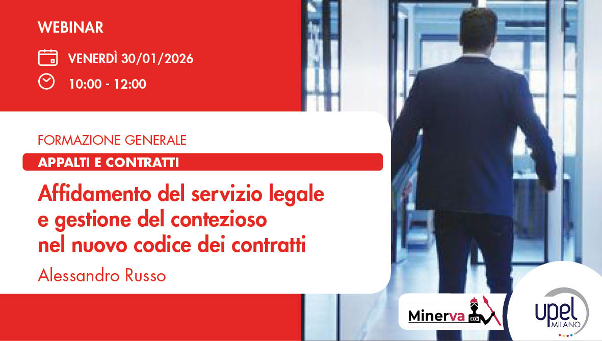 Affidamento del servizio legale e gestione del contezioso nel  nuovo codice dei contratti