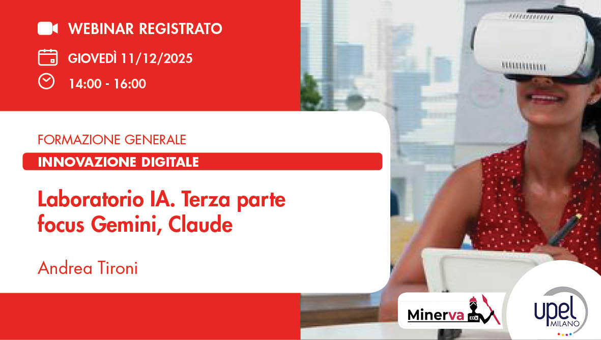 VIDEO - Laboratorio IA Parte Terza focus Gemini, Claude