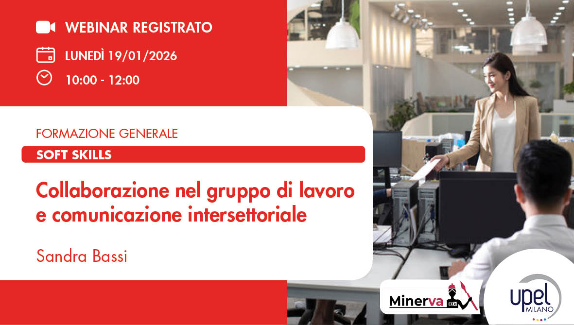 VIDEO - Collaborazione nel gruppo di lavoro e comunicazione intersettoriale