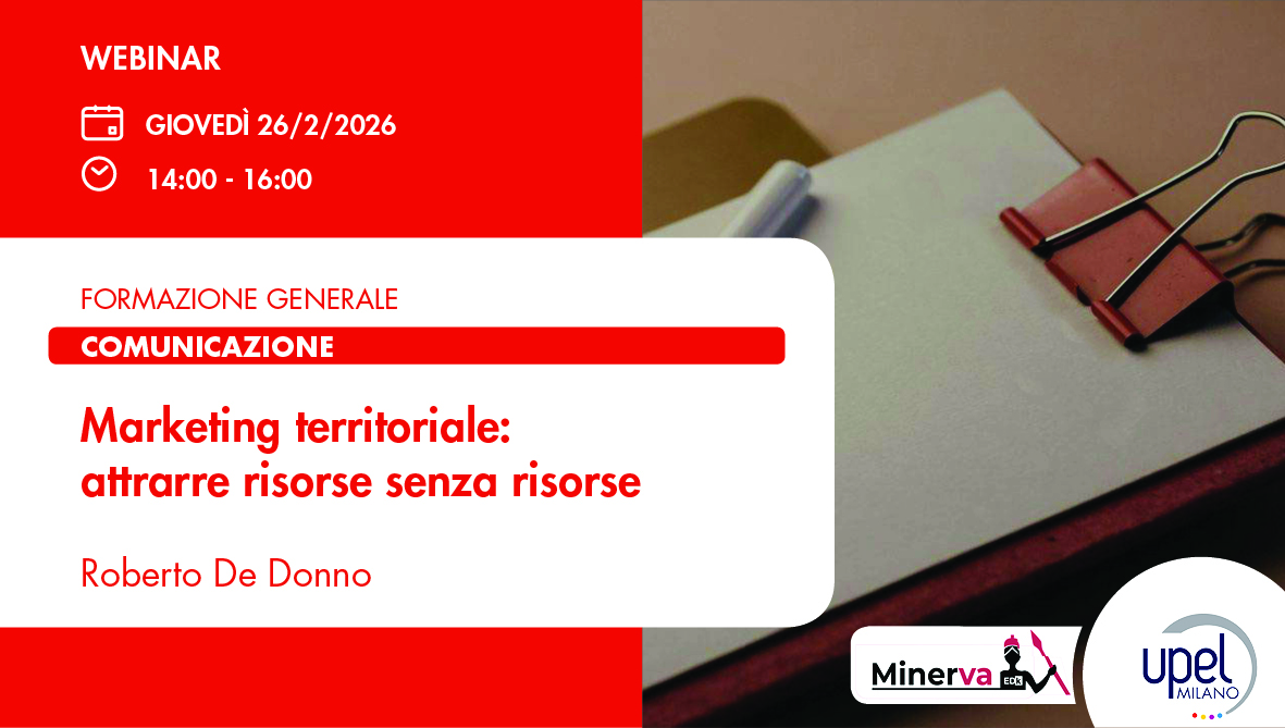 Marketing territoriale: attrarre risorse senza risorse