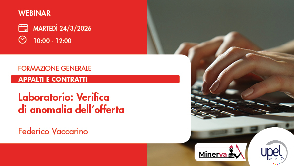 Laboratorio: Verifica di anomalia dell’offerta