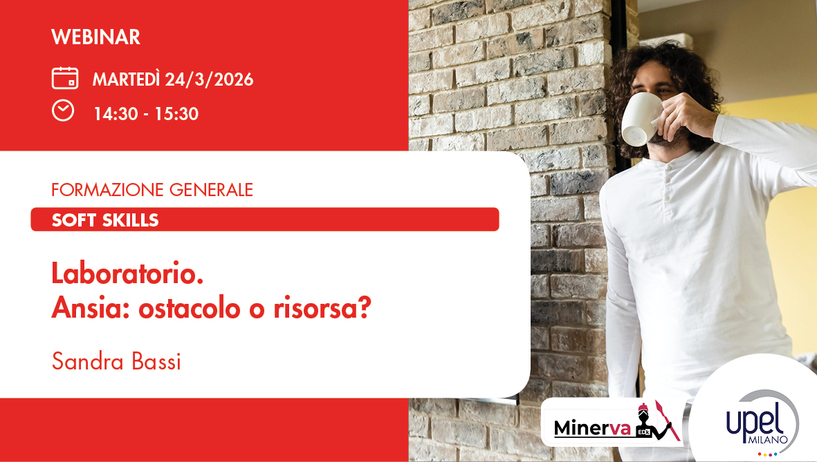 Laboratorio - Ansia: ostacolo o risorsa?