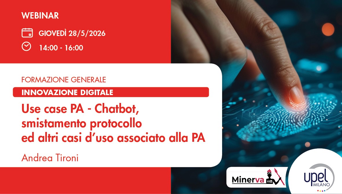 Use case PA - Chatbot, smistamento protocollo ed altri casi d'uso associato alla PA