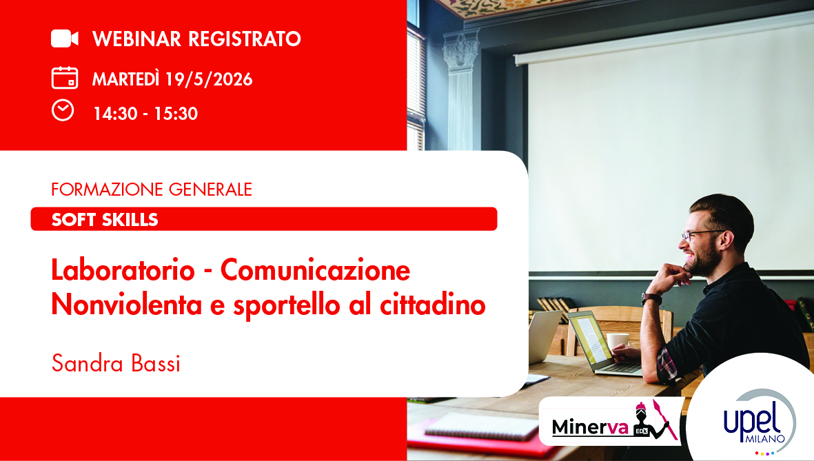 Laboratorio - Comunicazione Nonviolenta e sportello al cittadino