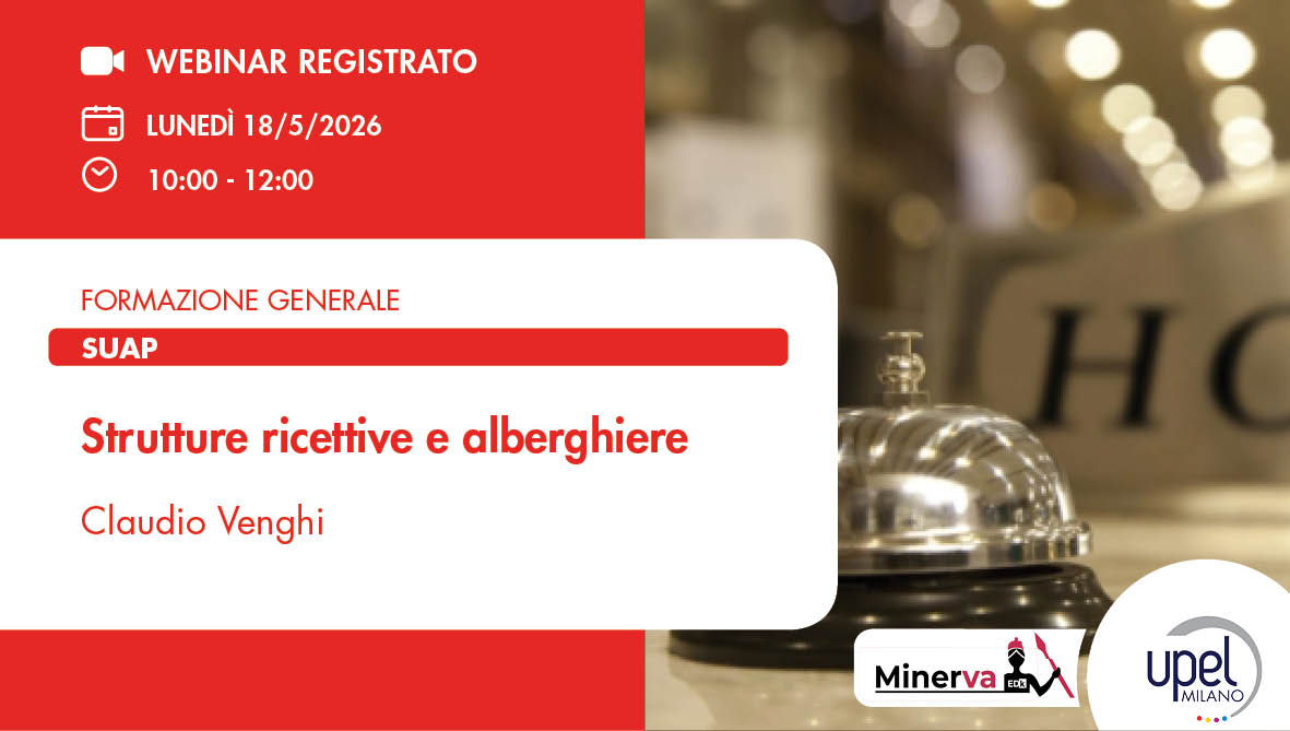 VIDEO - Strutture ricettive e alberghiere