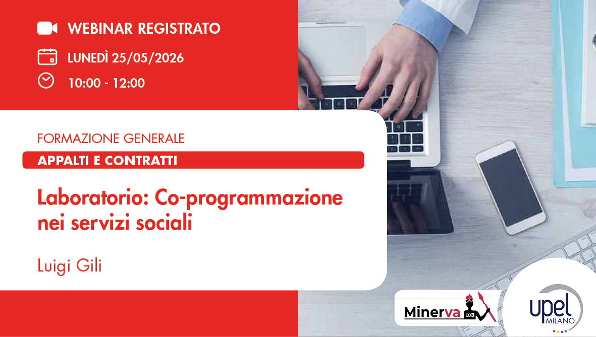 VIDEO - Laboratorio: Co-progettazione nei servizi sociali