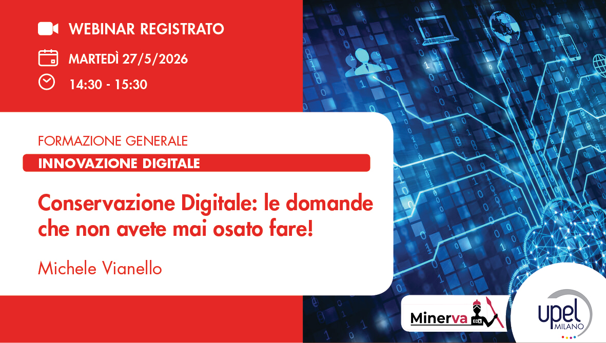 VIDEO - Conservazione Digitale: le domande che non avete mai osato fare!