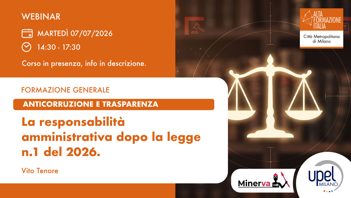 La responsabilità amministrativa dopo la legge n.1 del 2026