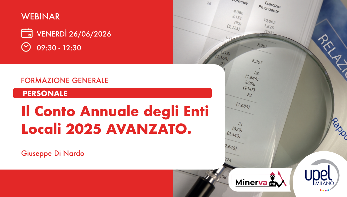 Il Conto Annuale degli Enti Locali 2025 AVANZATO