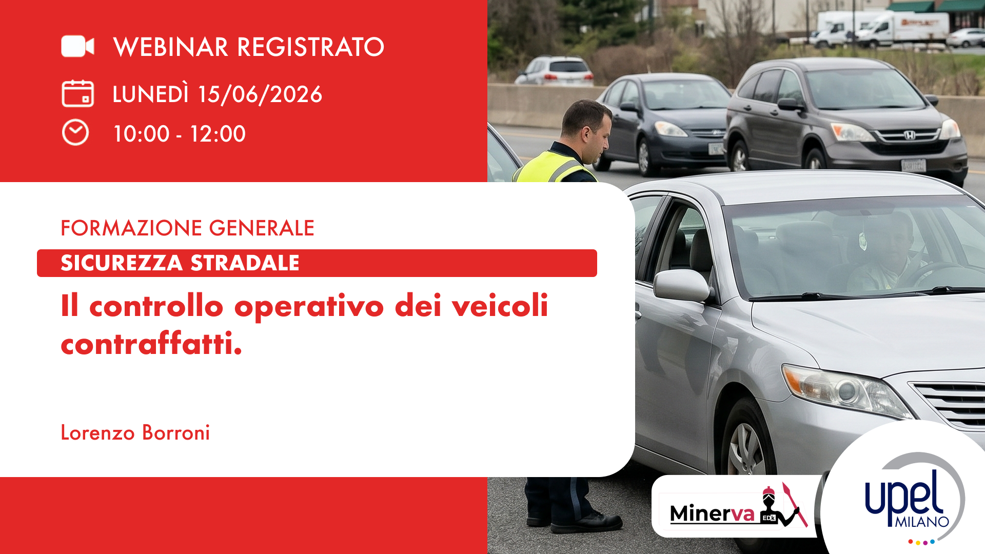 VIDEO - Il controllo operativo dei veicoli contraffatti