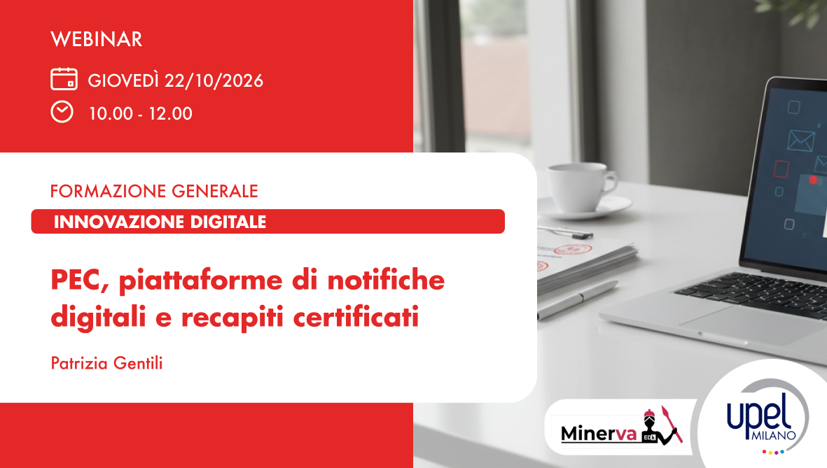 PEC, piattaforme di notifiche digitali e recapiti certificati