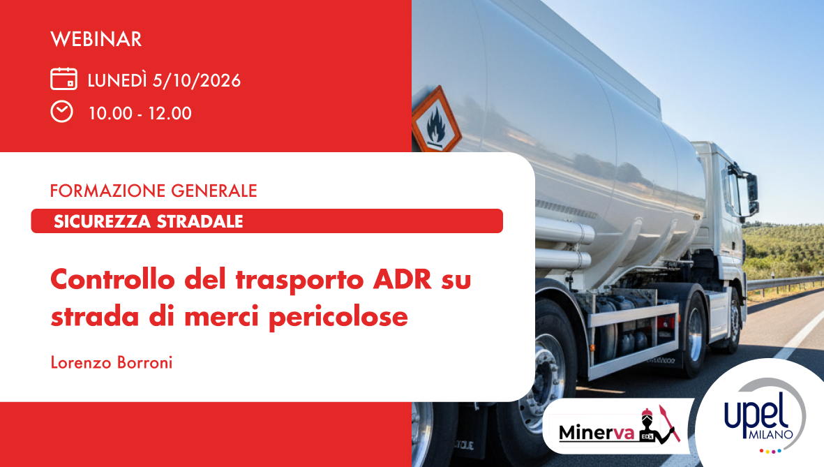 Controllo del trasporto ADR su strada di merci pericolose