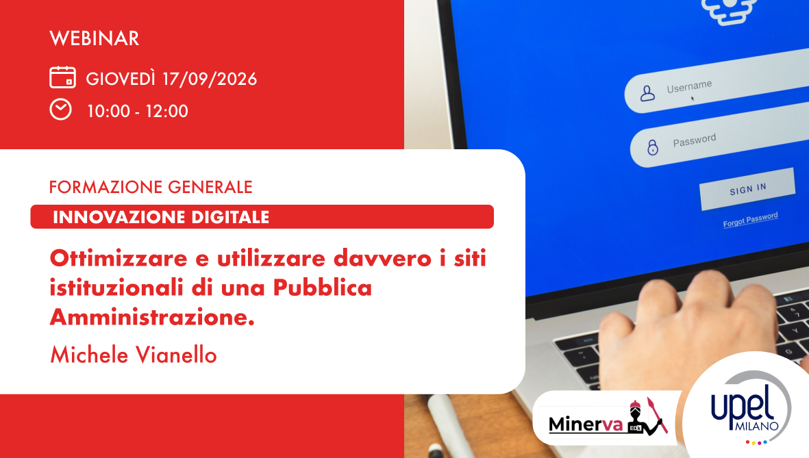Ottimizzare e utilizzare davvero i siti istituzionali di una Pubblica Amministrazione