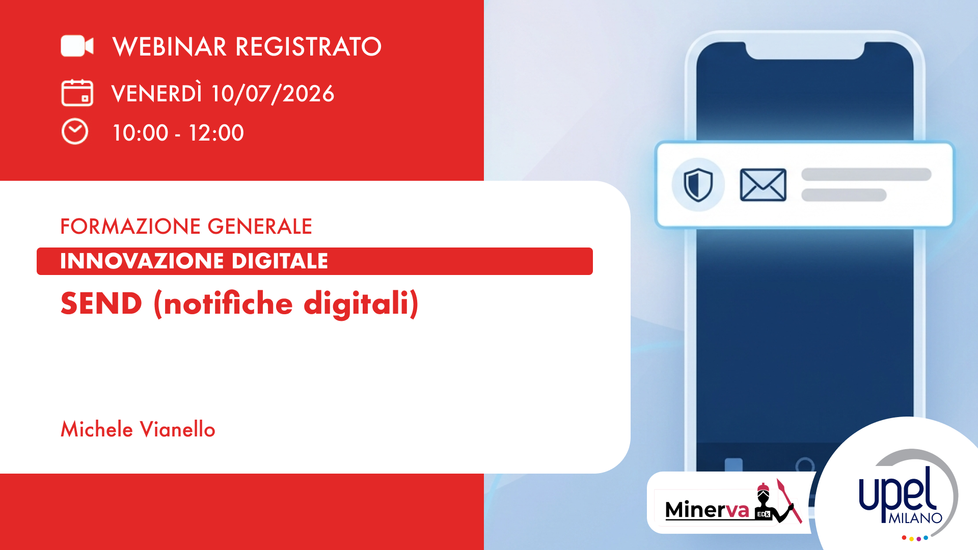 VIDEO - SEND (notifiche digitali)