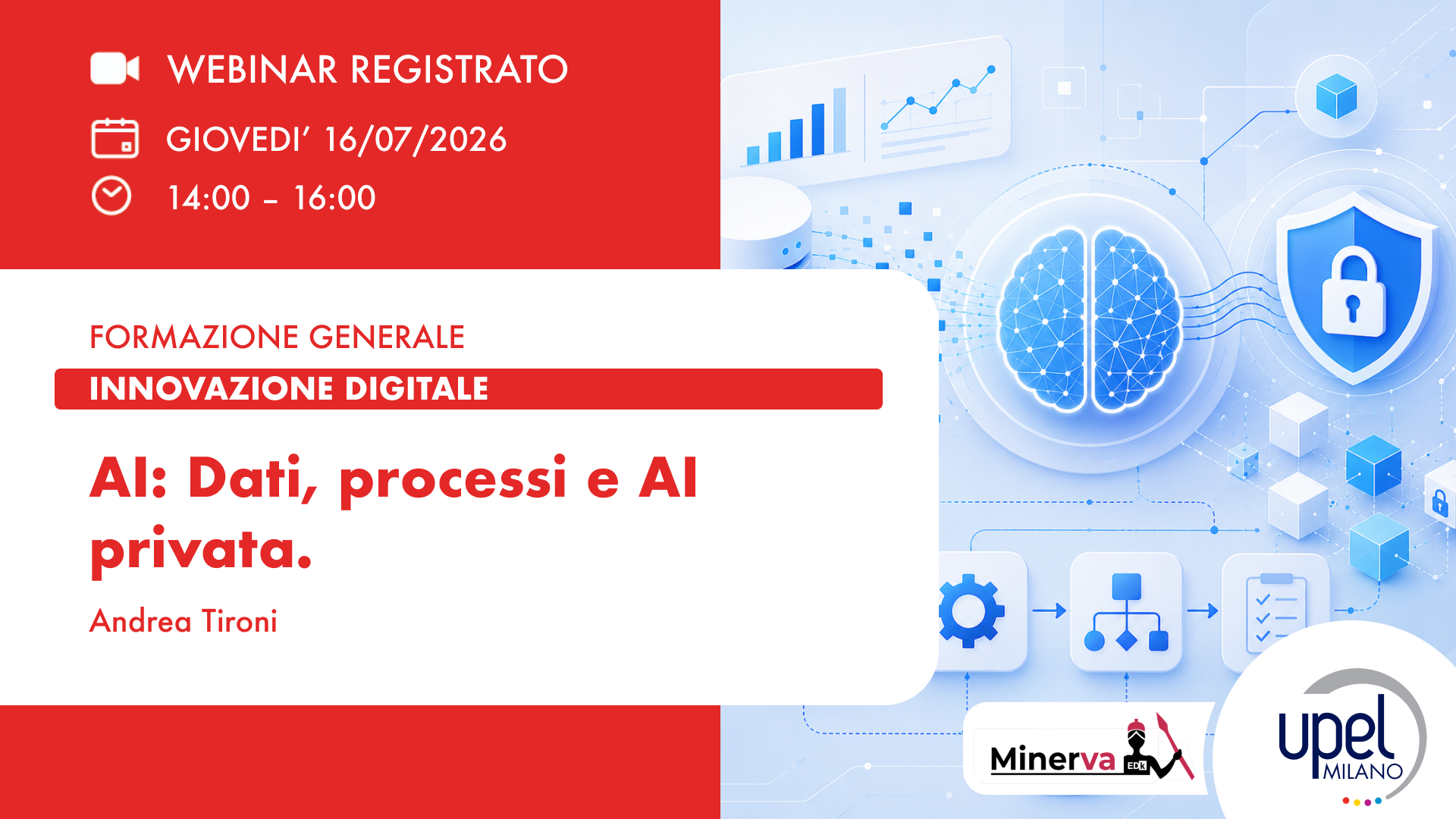 VIDEO - AI: Dati, processi e AI privata
