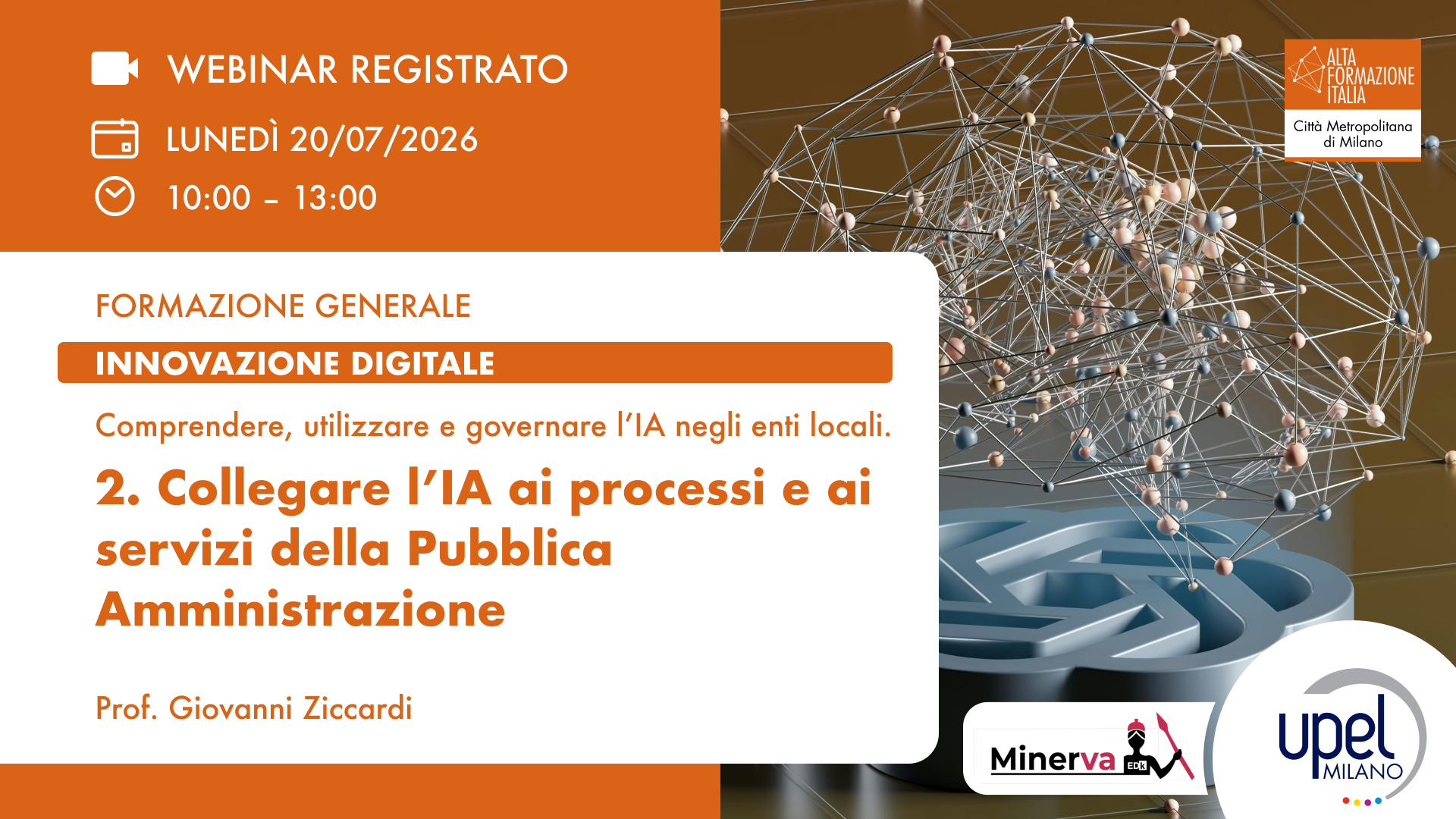 VIDEO - Collegare l’IA ai processi e ai servizi della Pubblica Amministrazione