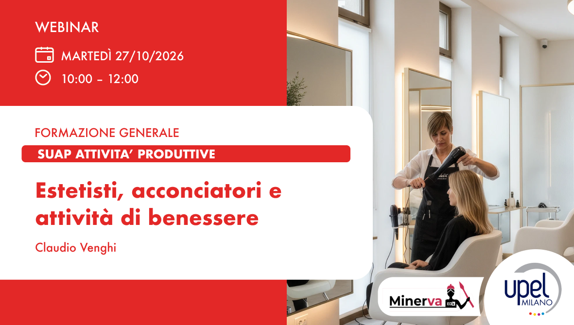 Estetisti, acconciatori e attività di benessere