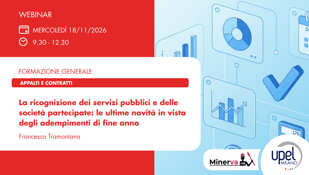 La ricognizione dei servizi pubblici e delle società partecipate: le ultime novità in vista degli adempimenti di fine anno