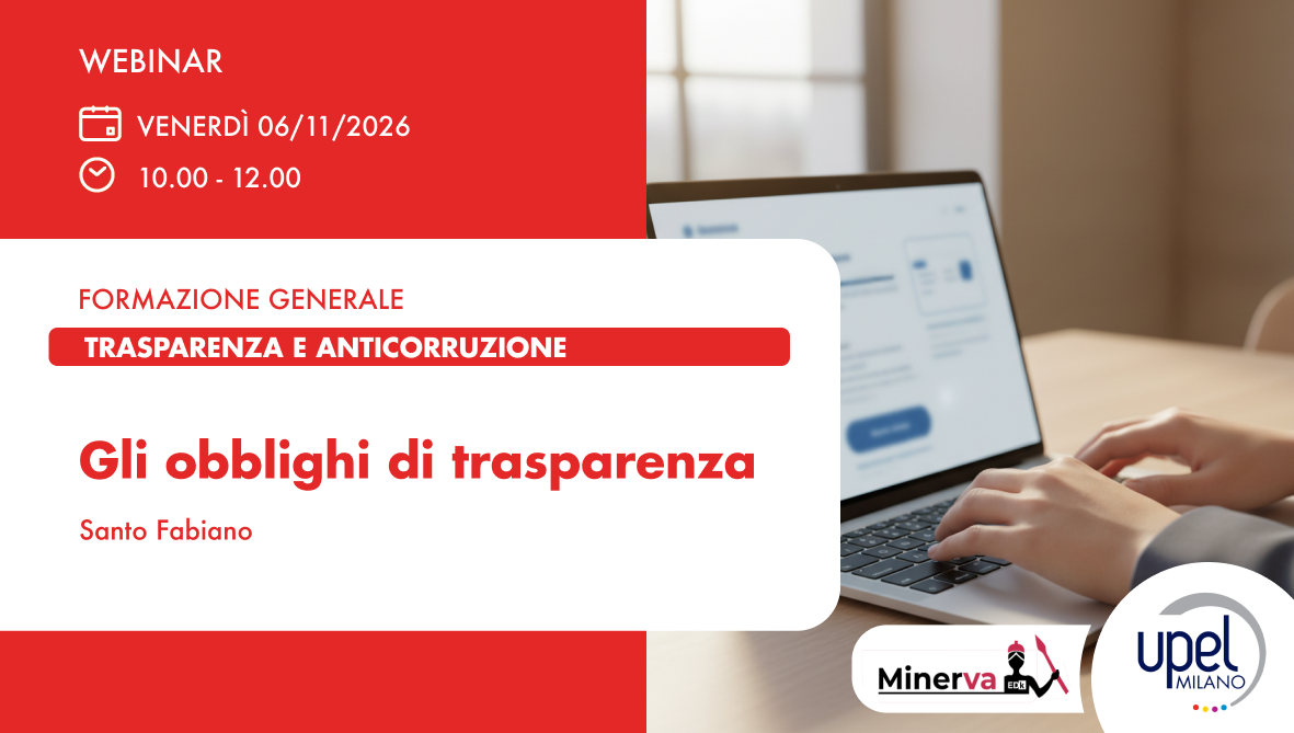 Gli obblighi di trasparenza