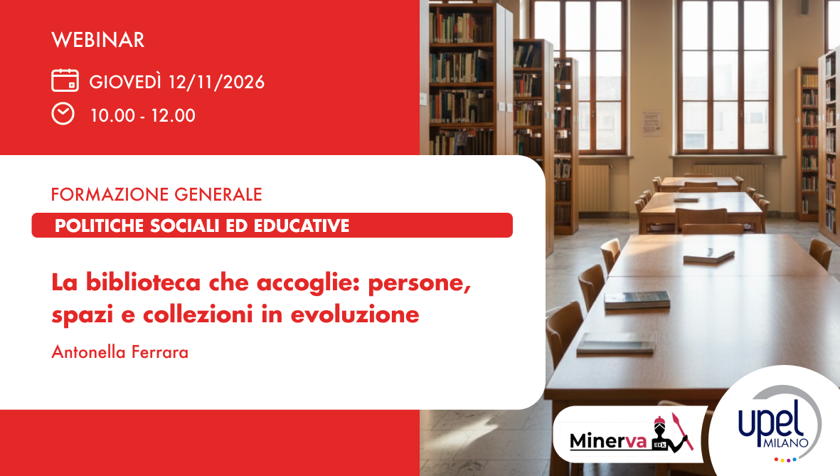 La biblioteca che accoglie: persone, spazi e collezioni in evoluzione