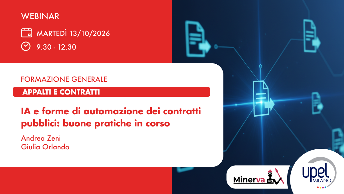IA e forme di automazione dei contratti pubblici: buone pratiche in corso