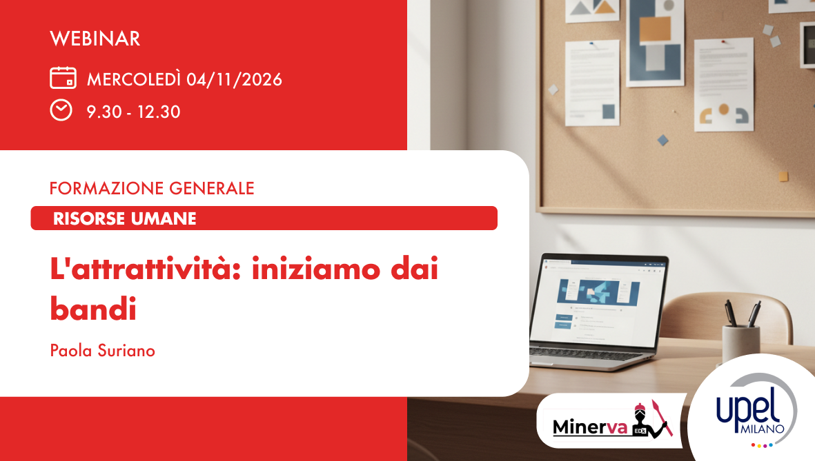 L'attrattività: iniziamo dai bandi