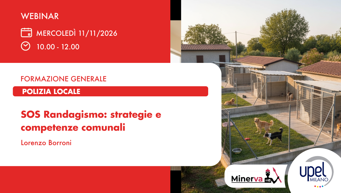 SOS Randagismo: strategie e competenze comunali